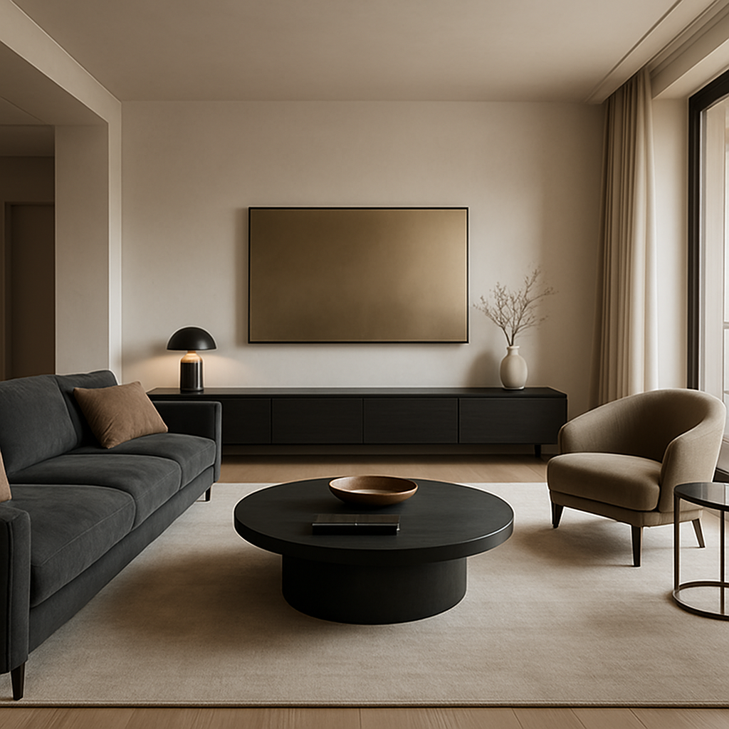 Intérieur moderne entièrement rénové par Aria
